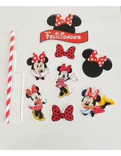 Toppers Minnie Mouse Cartulina