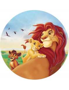 Papel de azúcar El Rey León