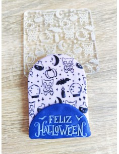 Sello Textura Halloween para galletas 2