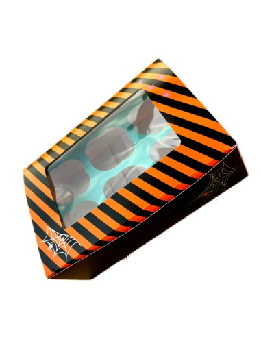 Caja 6 cupcakes Halloween