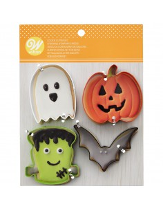 Set 4 Cortadores Halloween 2