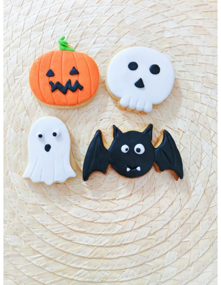 4 Mini Cortadores Halloween