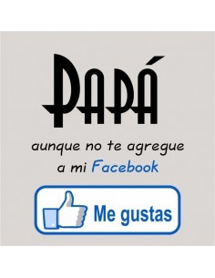 Papel azúcar Me gustas Papá para galletas 2