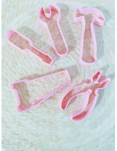 Set 5 cortadores Herramientas para galletas 2