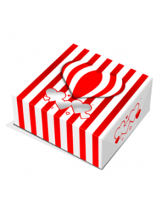 Caja rayas San Valentín 2