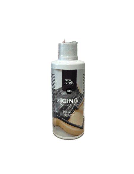 Icing decorativo (glasa) negro