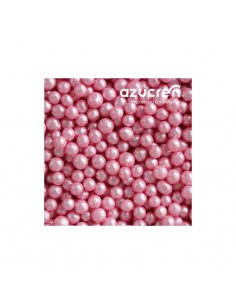 Perlas comestibles rosa 4mm