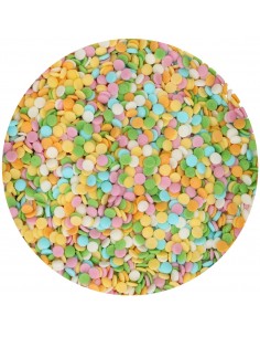 Confeti comestible de colores