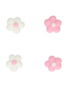 Flores de azúcar Rosas y Blancas FunCakes 2