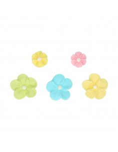 Flores de azúcar Colores variados FunCakes 2