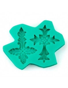 Molde silicona cruces