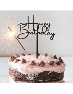 Topper Happy Birthday Negro