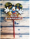 Topper cake Mickey Mouse con shaker