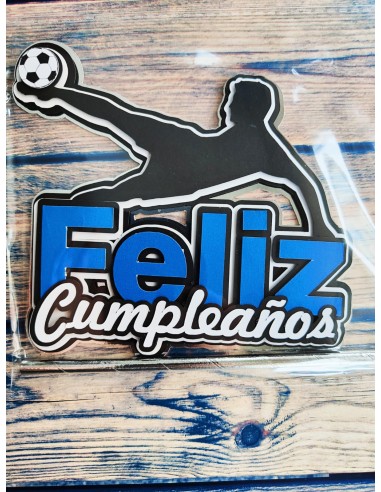 Topper cake capas Fútbol