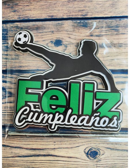 Topper cake capas Fútbol