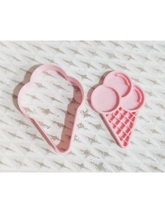 Cortador Cucurucho Helado con marcador 2