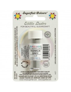 Colorante en Polvo Franklin Grey Sugarflair