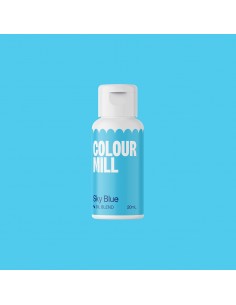 Colorante liposoluble Azul Cielo Colour Mill