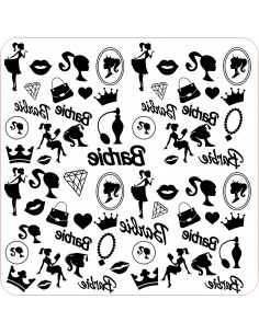 Sello dibujos Barbie para galletas