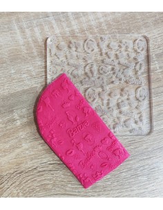 Sello dibujos Barbie para galletas 2