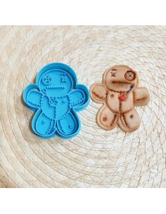 Cortador Muñeco Vudú con marcador 2