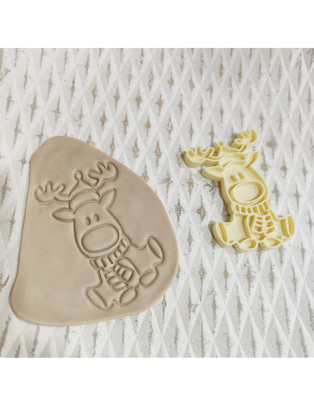 Cortador + marcador Reno Navideño Cortador + marcador Reno Navideño