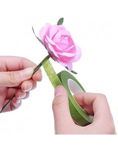 Cinta verde claro para flores
