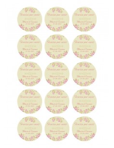 Papel Azúcar Galletas Boda 2