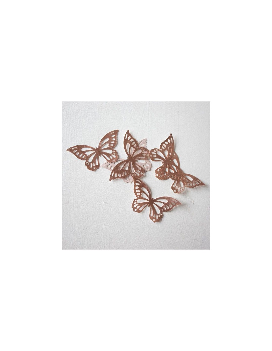 Mariposas oblea doradas Mariposas oblea doradas