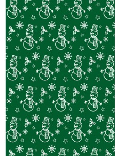 Chocotransfer Muñecos de Nieve Navidad