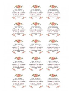 Papel Azúcar Galletas Boda 2