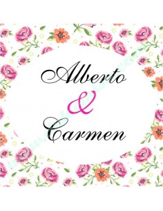 Papel Azúcar Galletas Boda