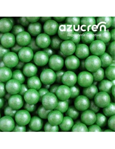 Perlas comestibles verde 7mm