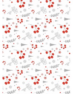 Papel comestible fondo Invierno
