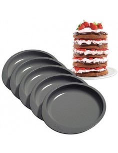 Set 5 moldes layer cake Wilton