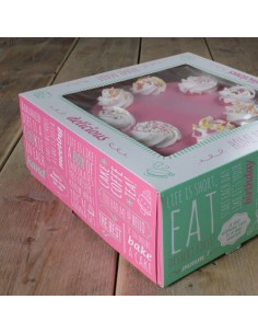 Cajas para tartas frases FunCakes