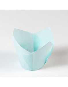 Cápsulas muffins azul bebé 2