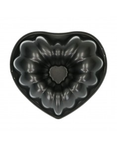 Molde corazón ondulado 20 cm