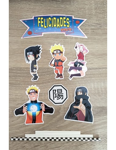 Toppers Naruto Cartulina