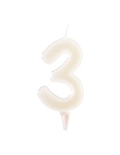 Vela nº3 fluorescente