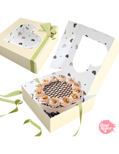 Caja reversible corazones 20 cm 2