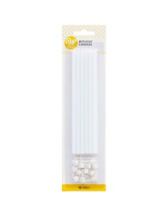 Velas blancas 15 cm