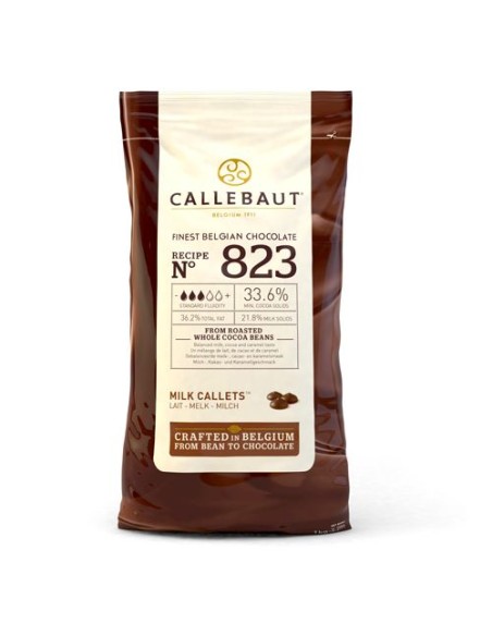 Callets Chocolate con leche 33,6% Callebaut 1kg