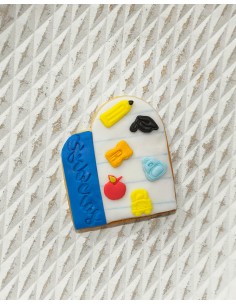 Set 6 Mini Cortadores Escolares con marcador