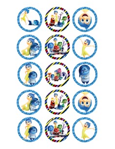 Papel de azúcar Del Revés para galletas