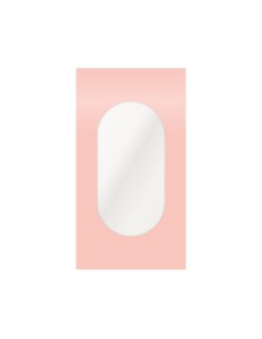 Caja para paletas o helados melocotón pastel