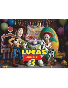 Papel de azúcar Toy Story personalizado rectangular