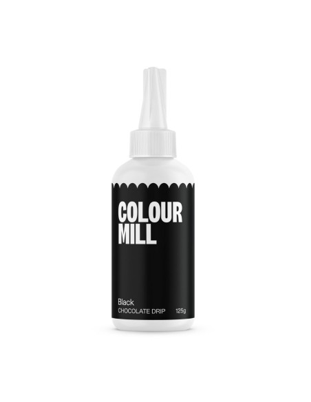 Choco drip negro colour mill