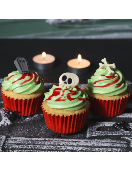 Kit decoración de cupcakes de Halloween