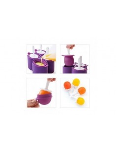 Molde helados redondos Zoku 2